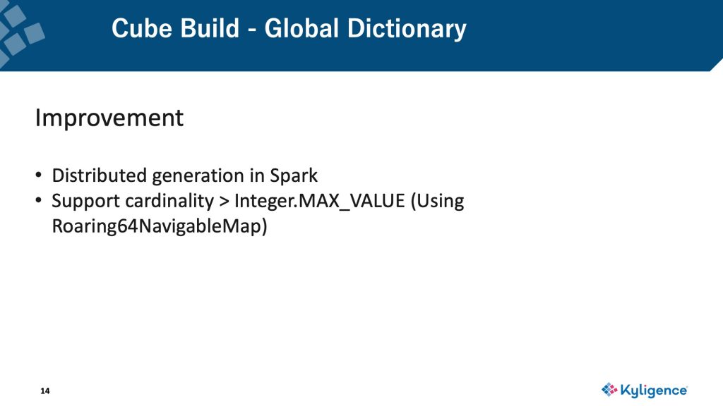 Cube Build - Global Dictionary