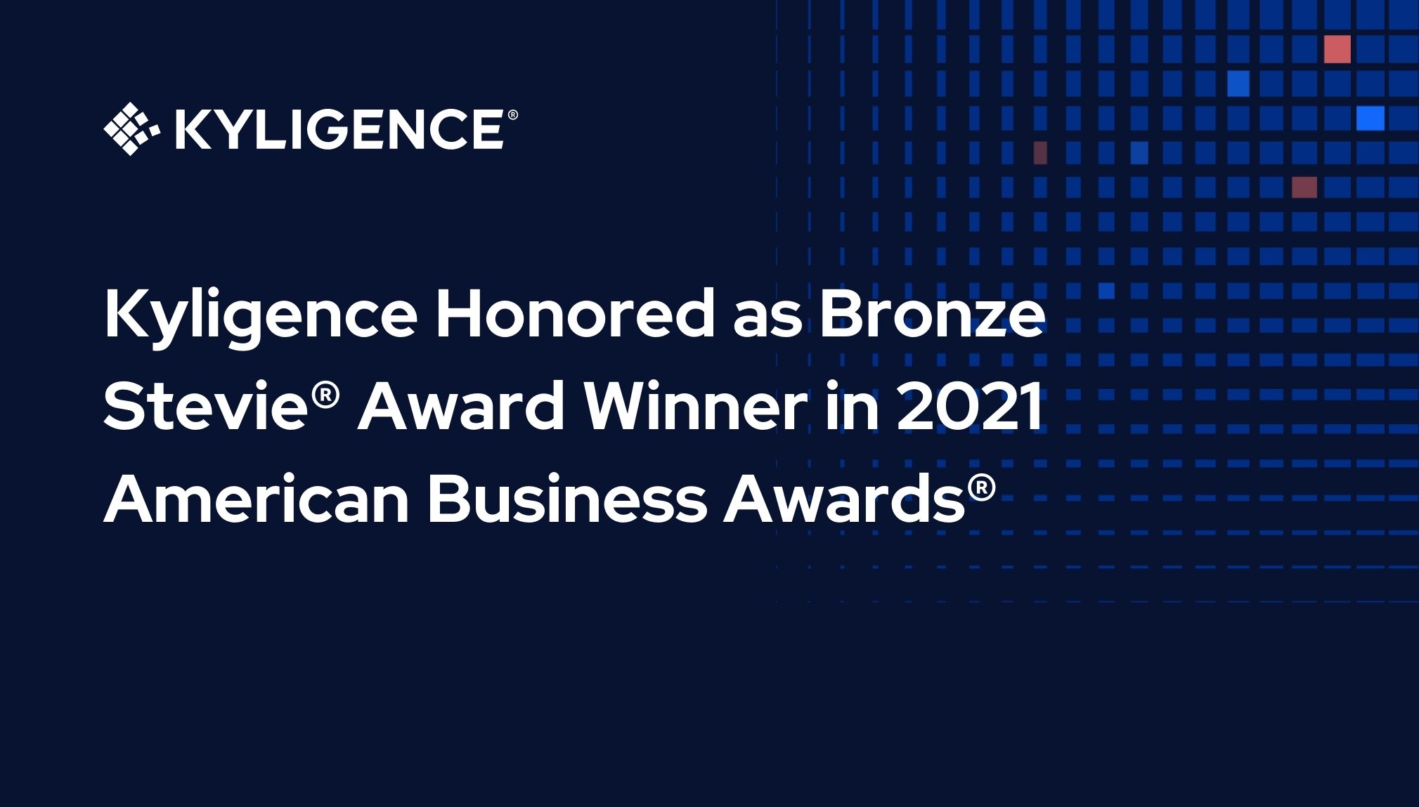 Kyligence Honored as Bronze Stevie® Award Winner in 2021 American Business Awards®