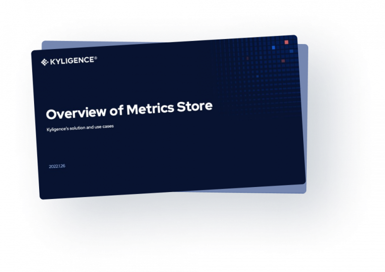 Download our well-researched deck to learn more about the history and how of metrics store.