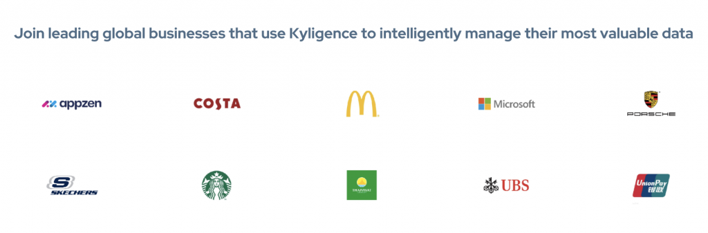 global businesses that uses Kyligence
