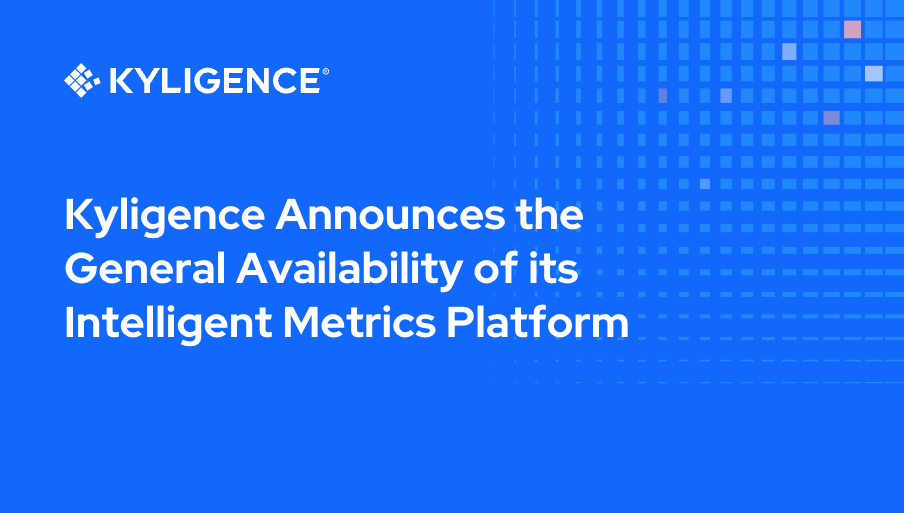 Kyligence Announces The General Availability Of Its Intelligent Metrics