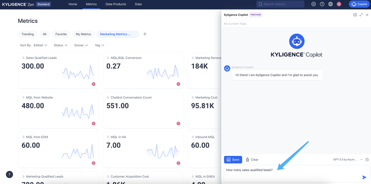 Building a Metrics Store for Snowflake